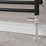 M-MAN-007-ST-C-PIP-LS03 - Marvine Modern Manual Chrome Towel Radiator Valves With Sleeves M-MAN-007-ST-C-PIP-LS03 - Marvine Modern Manual Chrome Towel Radiator Valves With Sleeves